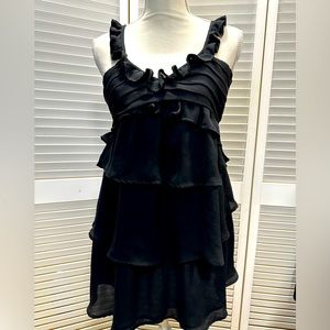 Ming XS ruffle mini dress/tunic